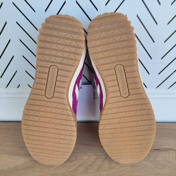 ⭐⭐⭐Converse Run Star Trainer Ox Suede Sz 6 Mens Shoes Sneaker Violet A13361C New - Picture 5 of 10